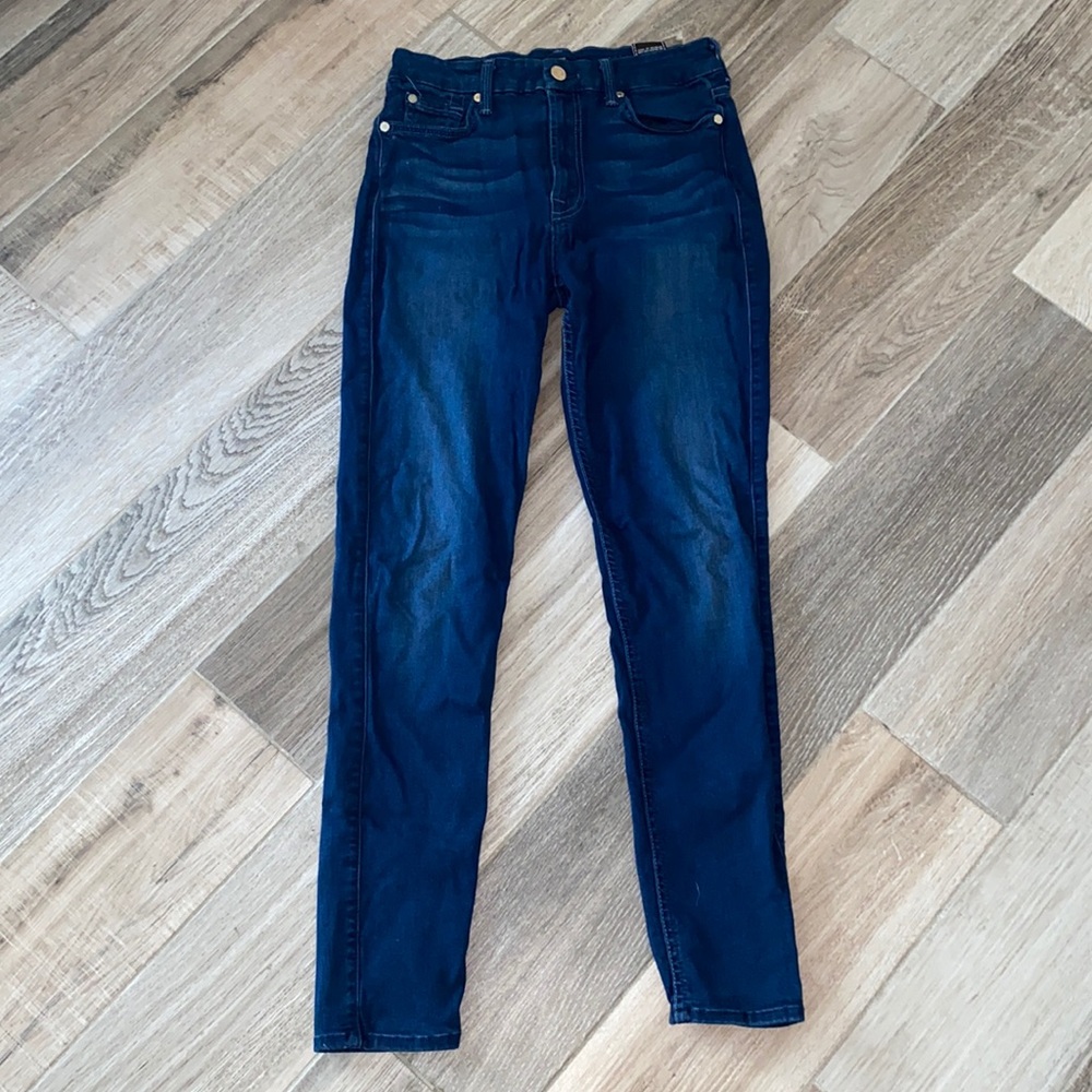 7 For all mankind High Waist Ankle Skinny 29